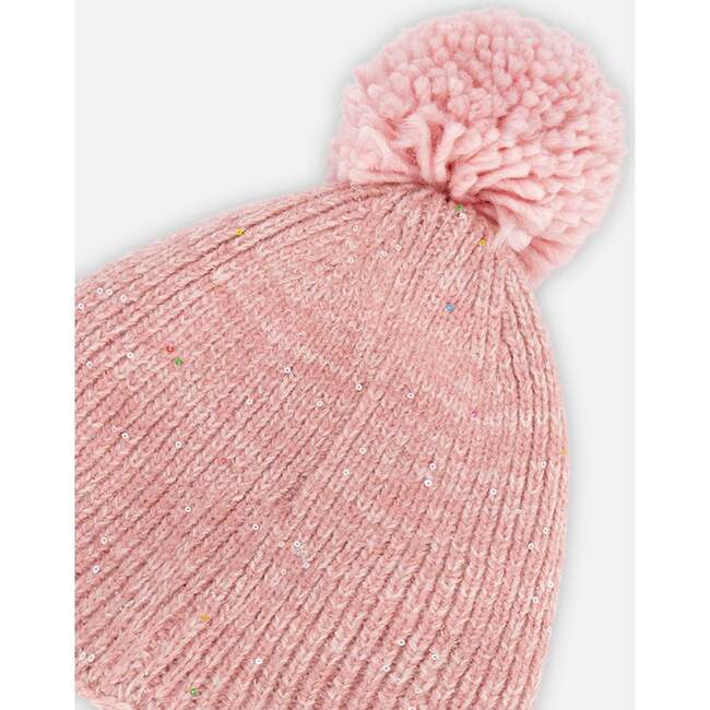 Peruvian Knit Ha, Powder Pink - Hats - 4