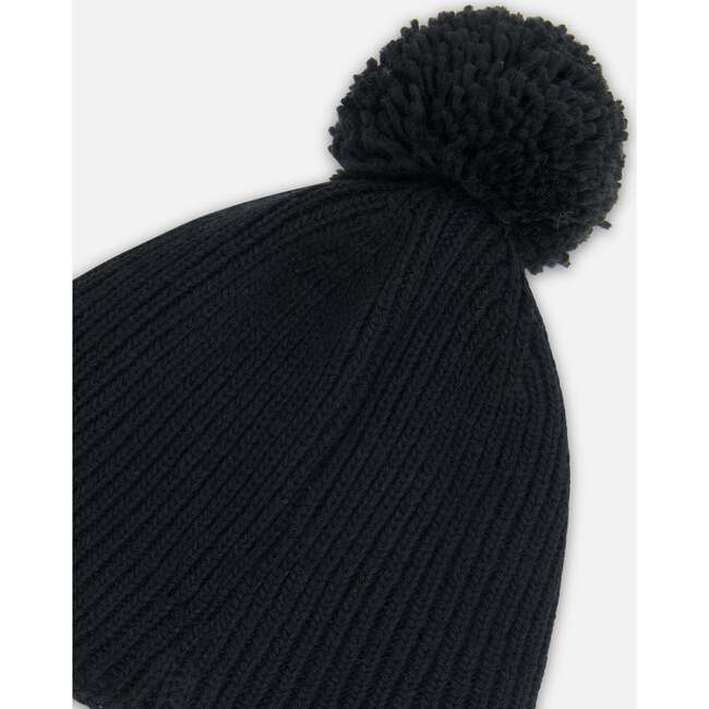 Peruvian Knit Ha, Black - Hats - 4