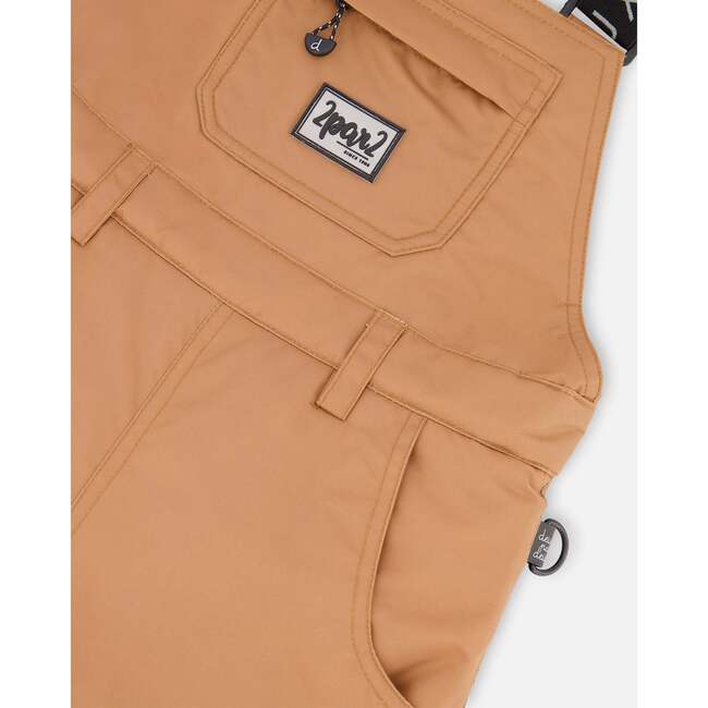 Overall Snow Pants, Chocolate - Snow Pants - 4