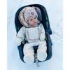 One-Piece Baby Snowsuit, Champagne White - Snowsuits - 2