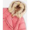 One-Piece Baby Car Seat Snowsuit, Strawberry Rose - Snowsuits - 5