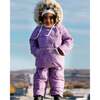 Forest Friends Print 2-Piece Baby Snowsuit, Lavender - Snowsuits - 2