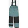 Fox Print 2-Piece Snowsuit, Dark Grey & Sea Pine - Snowsuits - 5