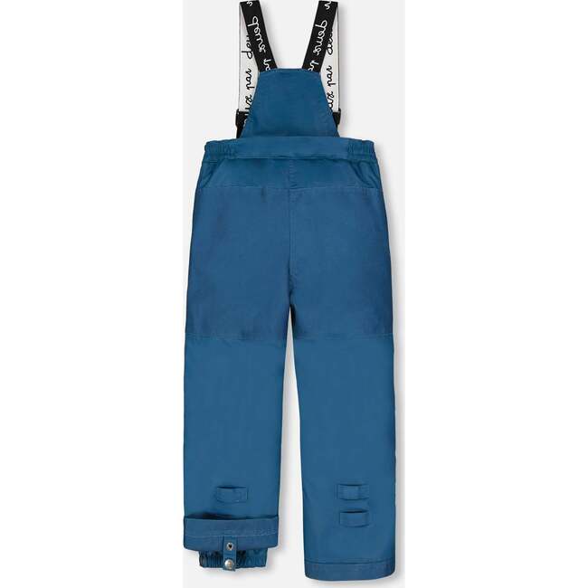 Jungle Flower Print 2-Piece Snowsuit, Navy - Snowsuits - 7