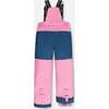 Jungle Flower Print 2-Piece Snowsuit, Mauve - Snowsuits - 7
