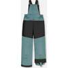 Fox Print 2-Piece Snowsuit, Dark Grey & Sea Pine - Snowsuits - 6