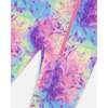 Rainbow Print One-Piece Thermal Underwear, Multicolors - Loungewear - 4