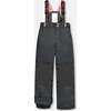 Floral Print 2-Piece Snowsuit, Black - Snowsuits - 6