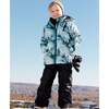 Deep Forest Print 2-Piece Snowsuit, Black - Snowsuits - 2