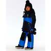 Colorblock 2-Piece Snowsuit, Azur & Black - Snowsuits - 2