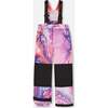 Colorblock Quartz Print 2-Piece Snowsuit, Purple - Snowsuits - 4