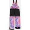 Colorblock Quartz Print 2-Piece Snowsuit, Purple - Snowsuits - 5