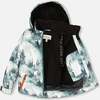 Deep Forest Print 2-Piece Snowsuit, Black - Snowsuits - 4