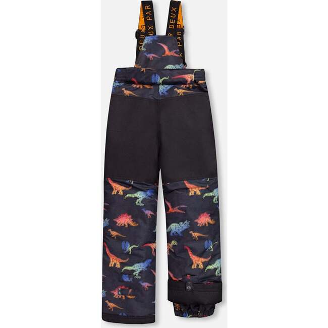 Dino Print 2-Piece Snowsuit, Multicolors & Black - Snowsuits - 6