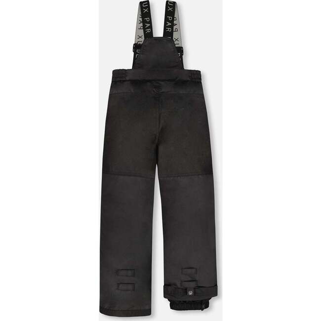Ocean Print 2-Piece Snowsuit, Blue & Black - Snowsuits - 5