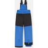 Colorblock 2-Piece Snowsuit, Azur & Black - Snowsuits - 6