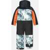 Deep Forest Print One-Piece Snowsuit, Black - Snowsuits - 5