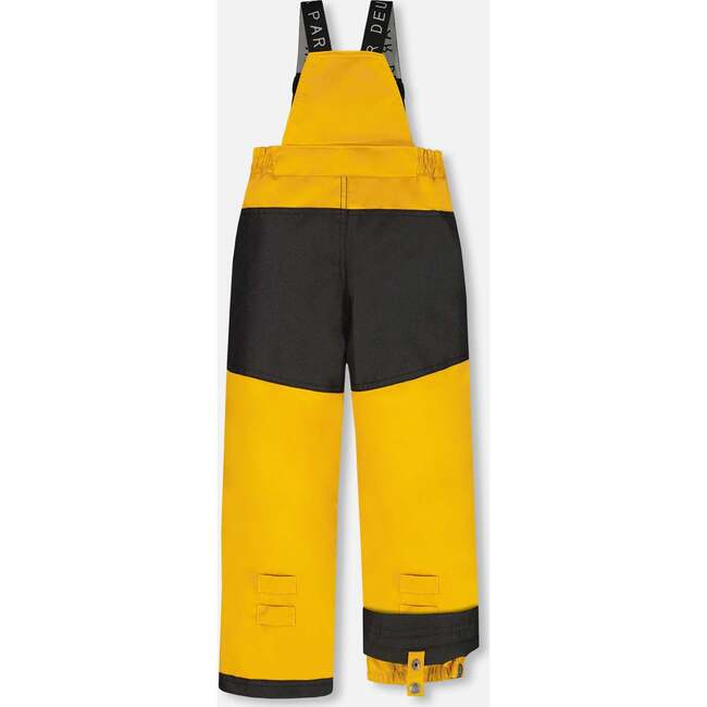 Dino Print 2-Piece Snowsuit, Blue & Yellow - Snowsuits - 7