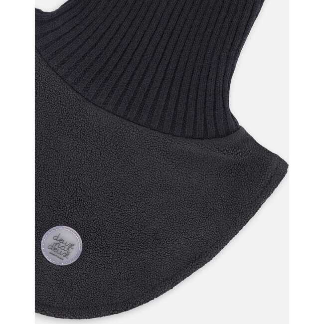 Neckwarmer, Black - Scarves - 4