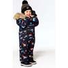 Knit Pom Pom Earflap Hat, Multicolors - Hats - 2