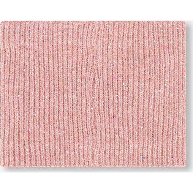 Knit Neckwarmer, Powder Pink - Scarves - 3