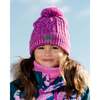 Knit Hat, Mauve - Hats - 2