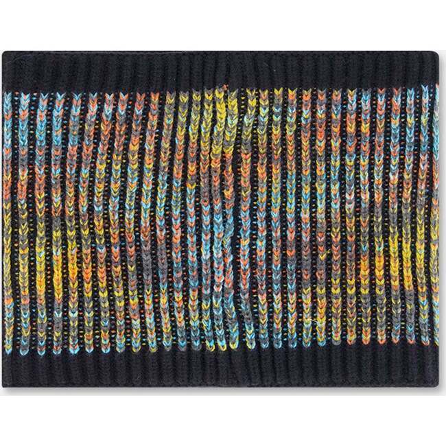 Knit Neckwarmer, Multicolors - Scarves - 3