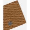 Knit Neckwarmer, Mocha - Scarves - 4