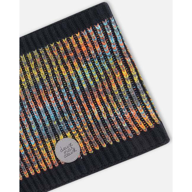 Knit Neckwarmer, Multicolors - Scarves - 4