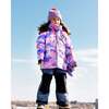Cloud Unicorn Print 2-Piece Snowsuit, Nighshadow Blue - Snowsuits - 2