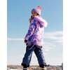 Cloud Unicorn Print 2-Piece Snowsuit, Nighshadow Blue - Snowsuits - 3