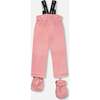 Cat Print 2-Piece Snowsuit, Pink - Snowsuits - 5