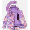 Cloud Unicorn Print 2-Piece Snowsuit, Nighshadow Blue - Snowsuits - 5