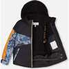 Cartography Print 2-Piece Snowsuit, Black - Snowsuits - 3