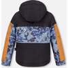 Cartography Print 2-Piece Snowsuit, Black - Snowsuits - 4