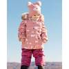 Bear Print 2-Piece Baby Snowsuit, Vintage Pink - Snowsuits - 2