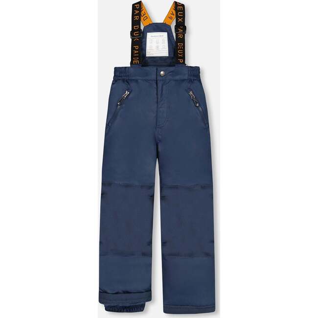 Cartography Print 2-Piece Snowsuit, Navy - Snowsuits - 5