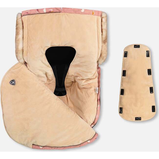 Bear Print Bunting Bag, Vintage Pink - Bunting - 3