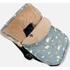 Bear Print Bunting Bag, French Blue - Bunting - 4