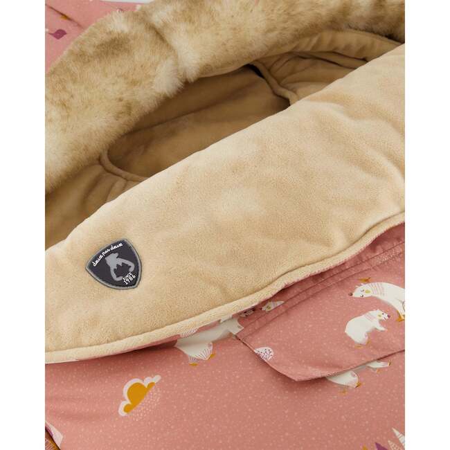 Bear Print Bunting Bag, Vintage Pink - Bunting - 5