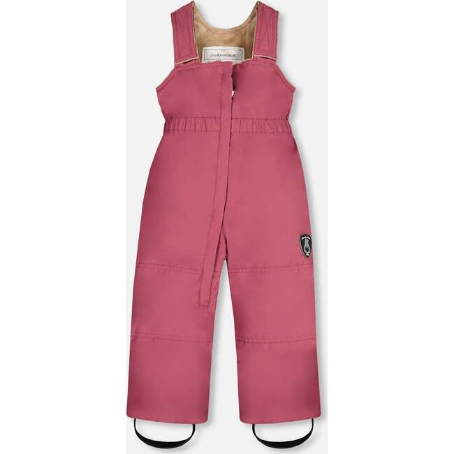 Bear Print 2-Piece Baby Snowsuit, Vintage Pink - Snowsuits - 5