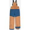 Bear Print 2-Piece Snowsuit, Chocolate & Blue - Snowsuits - 7