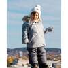 Artic Friends Print 2-Piece Baby Snowsuit, Silver Grey - Snowsuits - 3
