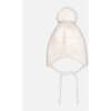 Baby Peruvian Knit Hat, Champagne White - Hats - 4