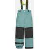 Astral Wolf Print 2-Piece Snowsuit, Sea Pine - Snowsuits - 6