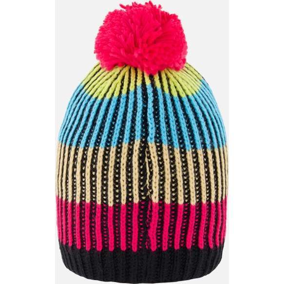 Acrylic Knit Hat, Multicolors - Hats - 3