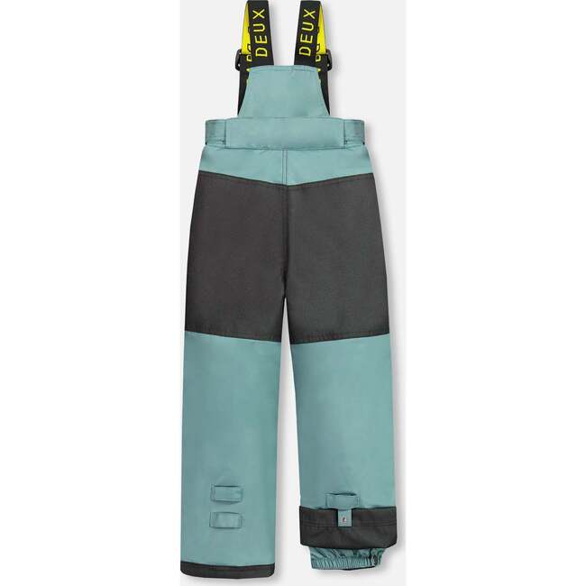 Astral Wolf Print 2-Piece Snowsuit, Sea Pine - Snowsuits - 7