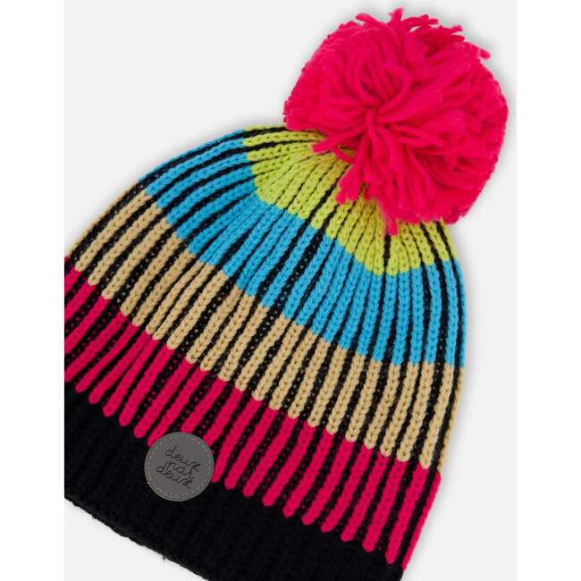 Acrylic Knit Hat, Multicolors - Hats - 4