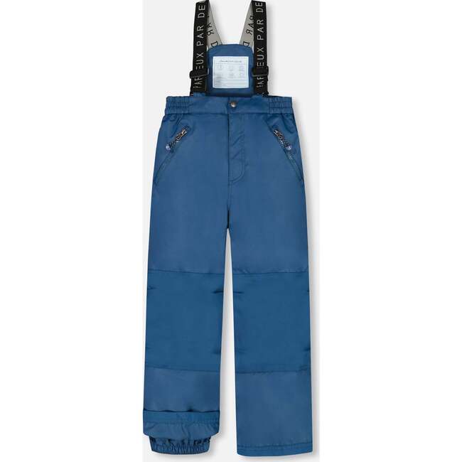 2-Piece Snowsuit, Navy - Snowsuits - 4