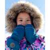Mittens, Navy - Gloves - 2
